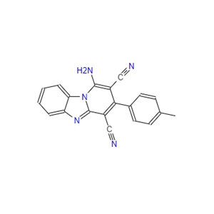 1-氨基-3-(對(duì)甲苯基)苯并[4,5]咪唑并[1,2-a]吡啶-2,4-二甲腈150651-39-1