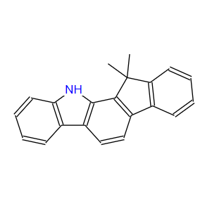 11,12-二氫-12,12-二甲基茚并[1,2-A]咔唑,11,12-Dihydro-12,12-dimethylindeno[2,1-a]carbazole