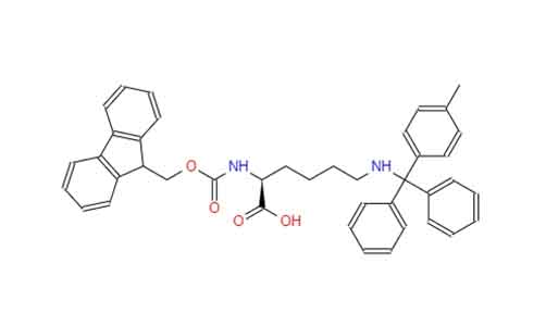 Fmoc-N'-甲基三苯甲基-L-賴氨酸,Fmoc-N'-methyltrityl-L-lysine