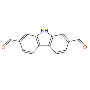 9H-咔唑-2,7-二甲醛,9H-Carbazole-2,7-dicarboxaldehyde