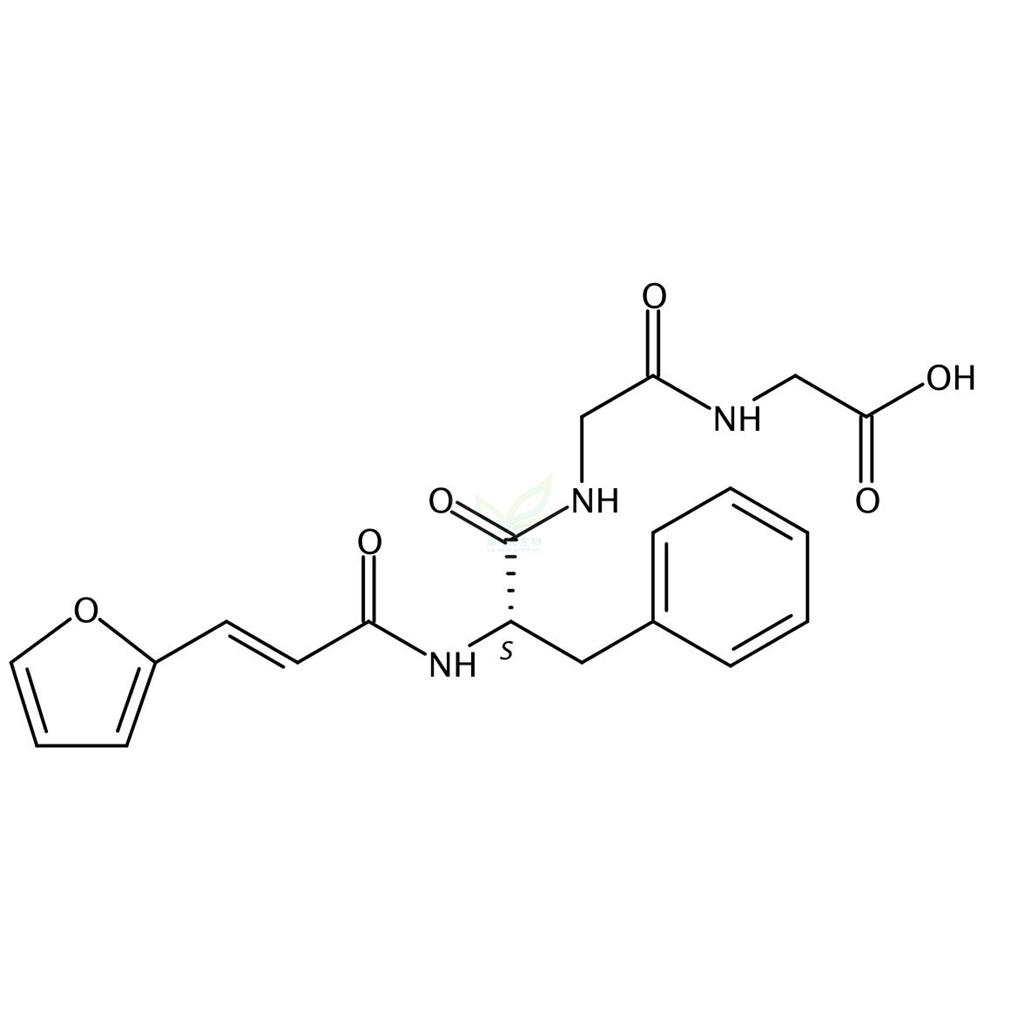 N-[3-(2-呋喃基)丙烯酰]-L-苯丙氨酰-甘氨酰-甘氨酸,N-[3-(2-Furyl)acryloyl]-L-phenylalanylglycylglycine