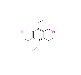 1,3,5-三(溴甲基)-2,4,6-三乙基,1,3,5-tris(bromomethyl)-2,4,6-triethylbenzene