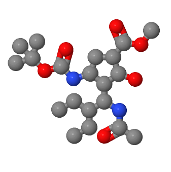 帕拉米韋中間體6-1,(1S,2S,3R,4R)-Methyl 3-((R)-1-acetaMido-2-ethylbutyl)-4-(tert-butoxycarbonylaMino)-2-hydroxycyclopentanecarboxylate