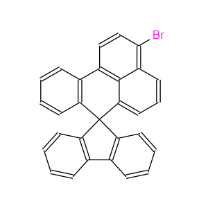 Spiro[7H-benz[de]anthracene-7,9'-[9H]fluorene], 3-bromo-,Spiro[7H-benz[de]anthracene-7,9'-[9H]fluorene], 3-bromo-