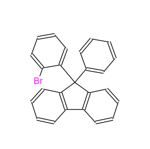 9-(2-溴苯基)-9-苯基芴,9-(2-Bromo-phenyl)-9-phenyl-9H-fluorene