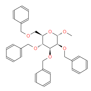 甲基四芐基甘露糖苷,Methyl 2,3,4,6-Tetra-O-benzyl-a-D-mannopyranoside