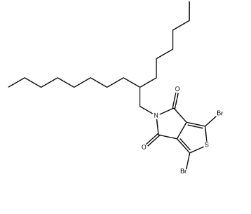 1,3-二溴-5-(2-己基癸基)-4H-噻吩并[3,4-C]吡咯-4,6(5H)-二酮,1,3-dibromo-5-(2-hexyldecyl)-4H-thieno[3,4-c]pyrrole-4,6(5H)-dione