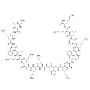 Pexiganan/147664-63-9/抗菌肽Pexiganan；MSI 78 free base