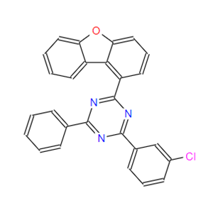 2-(3-氯苯基)-4-(1-二苯并呋喃基)-6-苯基-1,3,5-三嗪