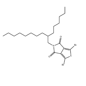 1,3-二溴-5-(2-己基癸基)-4H-噻吩并[3,4-C]吡咯-4,6(5H)-二酮,1,3-dibromo-5-(2-hexyldecyl)-4H-thieno[3,4-c]pyrrole-4,6(5H)-dione