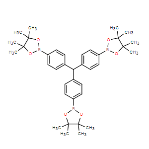 三（4-（4,4,5,5-四甲基-1,3,2-二氧雜硼烷-2-基）苯基）甲烷,tris(4-(4,4,5,5-tetramethyl-1,3,2-dioxaborolan-2-yl)phenyl)methane