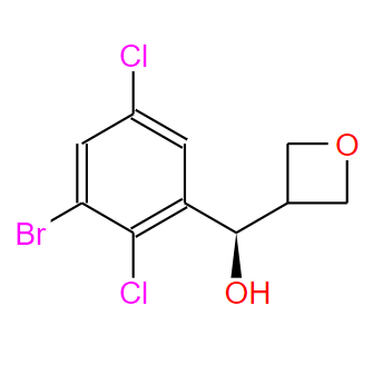 3-Oxetanemethanol, α-(3-bromo-2,5-dichlorophenyl)-, (αR )-,3-Oxetanemethanol, α-(3-bromo-2,5-dichlorophenyl)-, (αR )-