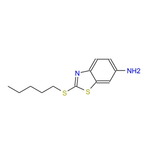 2-(戊基硫烷基)-1,3-苯噻唑-6-胺