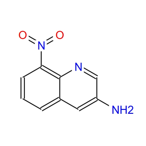 8-硝基喹啉-3-胺