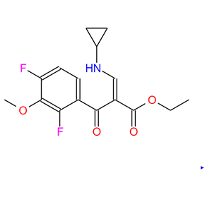 α-[(环丙基氨基)亚甲基]-2,4-二氟-3-甲氧基-β-氧代-苯丙酸乙酯