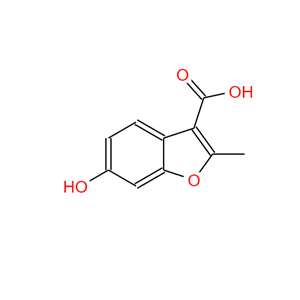 6-羟基-2-甲基苯并呋喃-3-羧酸