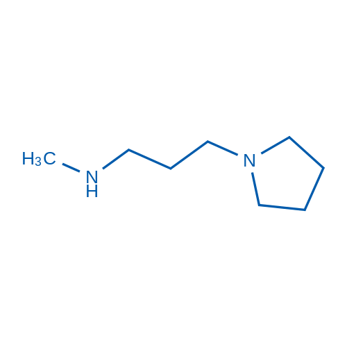 N-甲基-3-(1-吡咯烷)-1-丙胺,N-Methyl-3-(pyrrolidin-1-yl)propan-1-amine