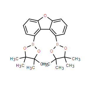 1,9-bis(4,4,5,5-tetramethyl-1,3,2-dioxaborolan-2-yl)dibenzo[b,d]furan,1,9-bis(4,4,5,5-tetramethyl-1,3,2-dioxaborolan-2-yl)dibenzo[b,d]furan