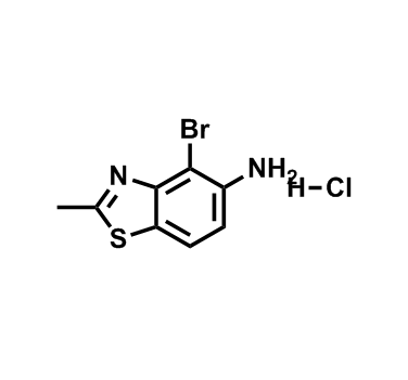 4-Bromo-2-methylbenzo[d]thiazol-5-amine hydrochloride,4-Bromo-2-methylbenzo[d]thiazol-5-amine hydrochloride