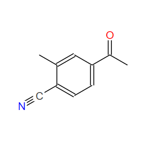 4-乙酰基-2-甲基苯甲腈,4-Acetyl-2-methylbenzonitrile