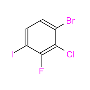 1-溴-2-氯-3-氟-4-碘苯,1-bromo-2-chloro-3-fluoro-4-iodobenzene