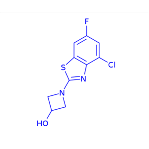 1-(4-氯-6-氟苯并[d]噻唑-2-基)氮雜環(huán)丁烷-3-醇  2918778-98-8