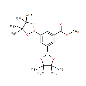 (1- 甲酯基 -3,5- 二 硼酸 頻哪酯基)苯,Methyl 3,5-bis(4,4,5,5-tetramethyl-1,3,2-dioxaborolan-2-yl)benzoate