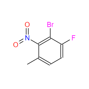 3-溴-4-氟-2-硝基甲苯