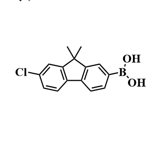 (7-氯-9,9-二甲基-9H-芴-2-基)硼酸,(7-chloro-9,9-dimethyl-fluoren-2-yl)boronic acid