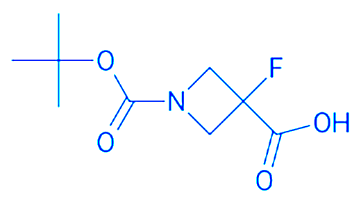 1-(叔丁氧基羰基)-3-氟氮雜丁烷-3-羧酸,1-(tert-Butoxycarbonyl)-3-fluoroazetidine-3-carboxylic acid