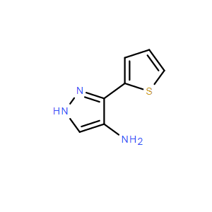 3-(噻吩-2-基)-1H-吡唑-4-胺,3-(Thiophen-2-yl)-1H-pyrazol-4-amine