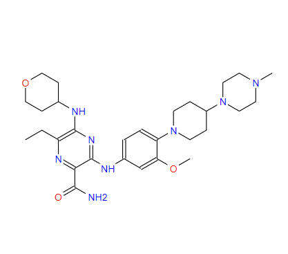 吉瑞替尼,ASP-2215