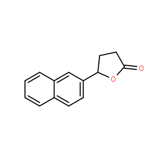 5-(Naphthalen-2-yl)dihydrofuran-2(3H)-one,5-(Naphthalen-2-yl)dihydrofuran-2(3H)-one