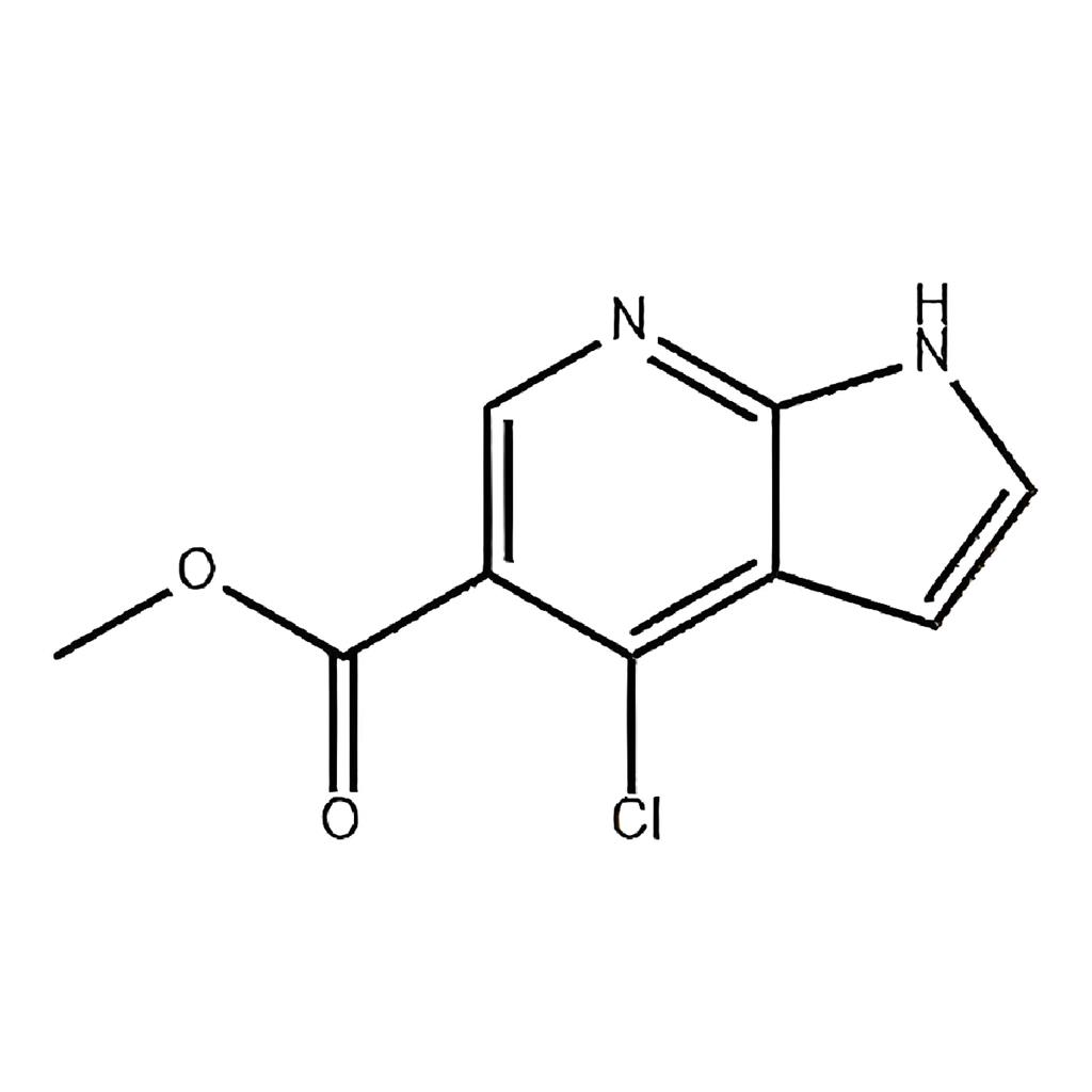 4-氯-1H-吡咯并[2,3-B]吡啶-5-甲酸甲酯,Methyl 4-chloro-1H-pyrrolo[2,3-b]pyridine-5-carboxylate