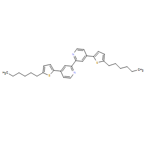 4,4'-雙(5-正己基-2-噻吩基)-2,2'-聯(lián)吡啶,4,4'-Bis(5-hexylthiophen-2-yl)-2,2'-bipyridine