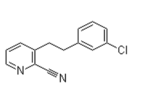 3-[2-(3-氯苯基)乙基]-2-吡啶甲腈,3-[2-(3-Chlorophenyl)ethyl]-2-pyridinecarbonitrile