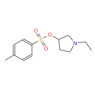 1-乙基吡咯烷-3-基4-甲苯磺酸酯,3-Pyrrolidinol, 1-ethyl-, 3-(4-methylbenzenesulfonate)