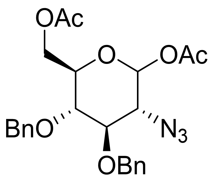 磺達起始物料SM1,α-D-Glucopyranose, 2-azido-2-deoxy-3,4-bis-O-(phenylmethyl)-, 6-acetate