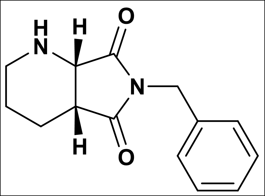 6-芐基-八氫-1h-吡咯并[3,4-b]吡啶-5,7-二酮,順式,(4aR,7aS)-6-benzyltetrahydro-1H-pyrrolo[3,4-b]pyridine-5,7(6H,7aH)-dione