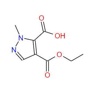 1-甲基-5-羧基-1H吡唑-4-甲酸乙酯,4-Ethyl hydrogen 1-methyl-1h-pyrazole-4,5-dicarboxylate