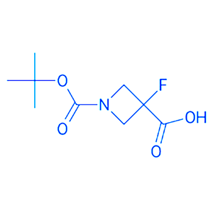 1-(叔丁氧基羰基)-3-氟氮杂丁烷-3-羧酸