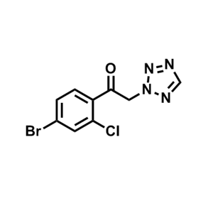 1-(4-溴-2-氯苯基)-2-(2H-四唑-2-基)乙烷-1-酮  57915-66-9