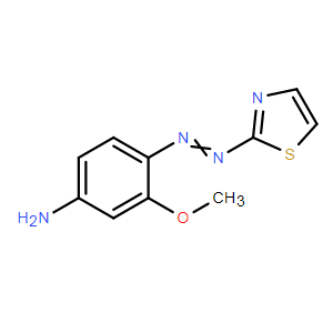 3-甲氧基-4-（噻唑-2-基二氮烯基）苯胺