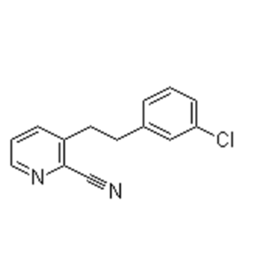 3-[2-(3-氯苯基)乙基]-2-吡啶甲腈 