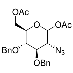 磺達起始物料SM1,α-D-Glucopyranose, 2-azido-2-deoxy-3,4-bis-O-(phenylmethyl)-, 6-acetate