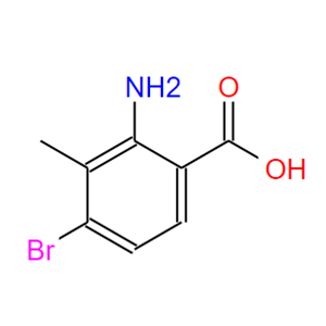 2-氨基-4-溴-3-甲基苯甲酸