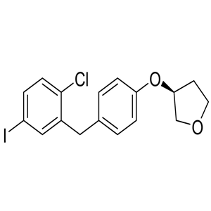 (3S)-3-[4-[(2-氯-5-碘苯基)甲基]苯氧基]四氢呋喃,(S)-3-(4-(2-Chloro-5-iodobenzyl)phenoxy)tetrahydrofuran