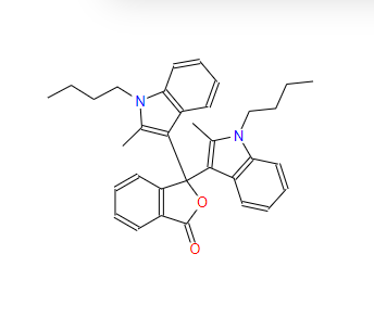 3,3-雙(1-丁基-2-甲基-1H-吲哚-3-基)-1(3H)-異苯并呋喃酮,3,3-bis(1-butyl-2-methyl-1H-indol-3-yl)phthalide