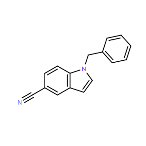 1-芐基-1H-吲哚-5-甲腈,1-Benzyl-1H-indole-5-carbonitrile