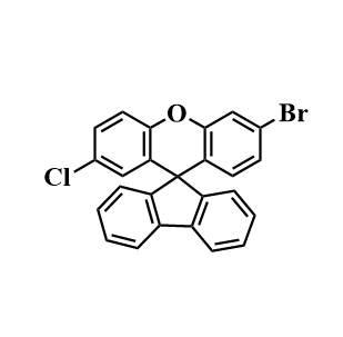 6'-溴-2'-氯螺[9H-芴-9,9'-[9H]氧雜蒽],6'-Bromo-2'-chlorsnail[9H-fluoren-9,9'-[9H]xanthenthene]